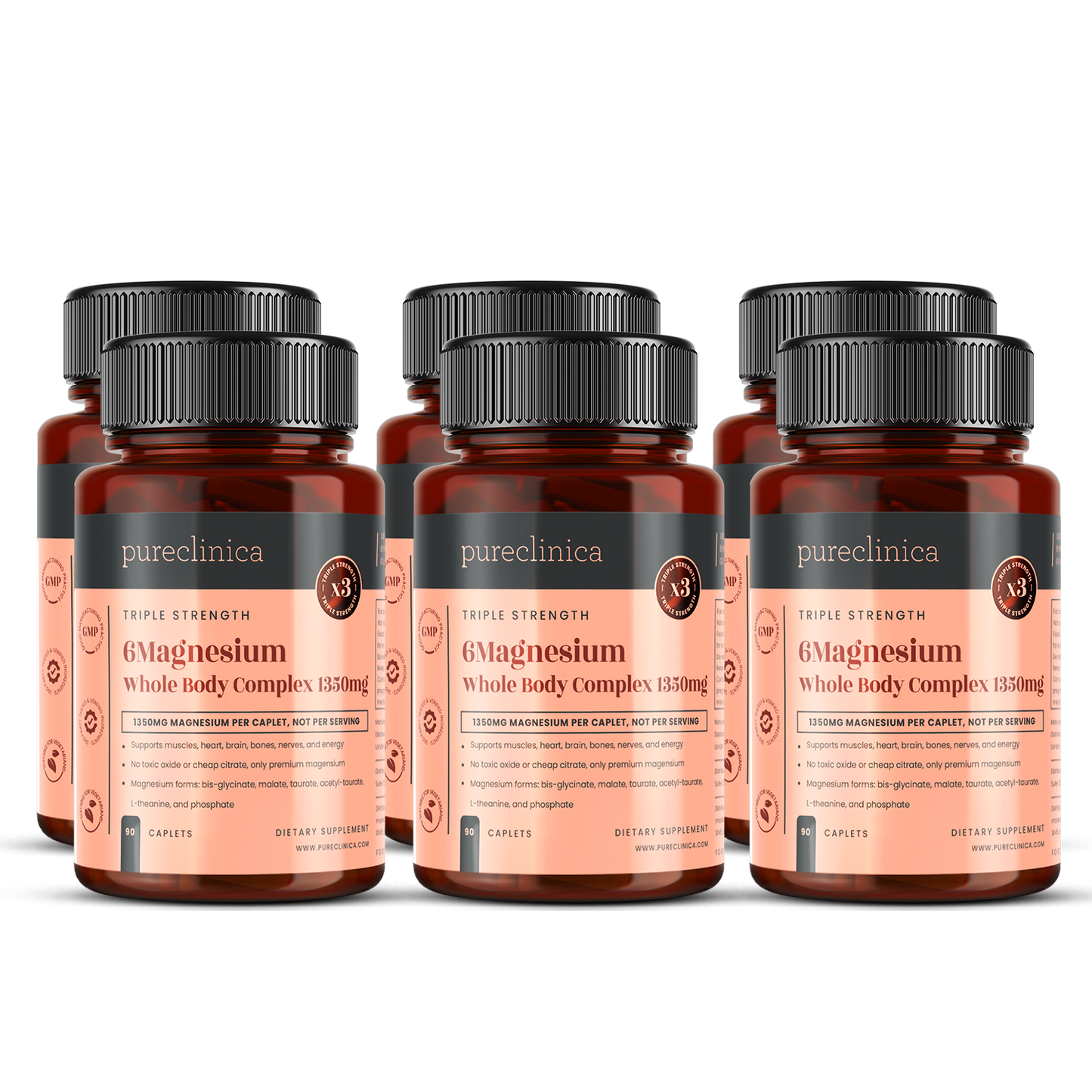 6Magnesium Whole Body Complex 1350mg