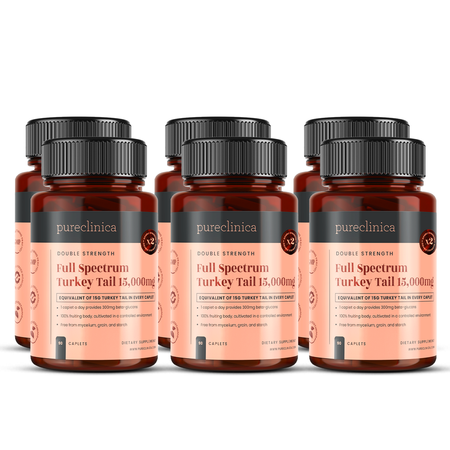 Turkey T Mushroom, 15,000mg Full Spectrum