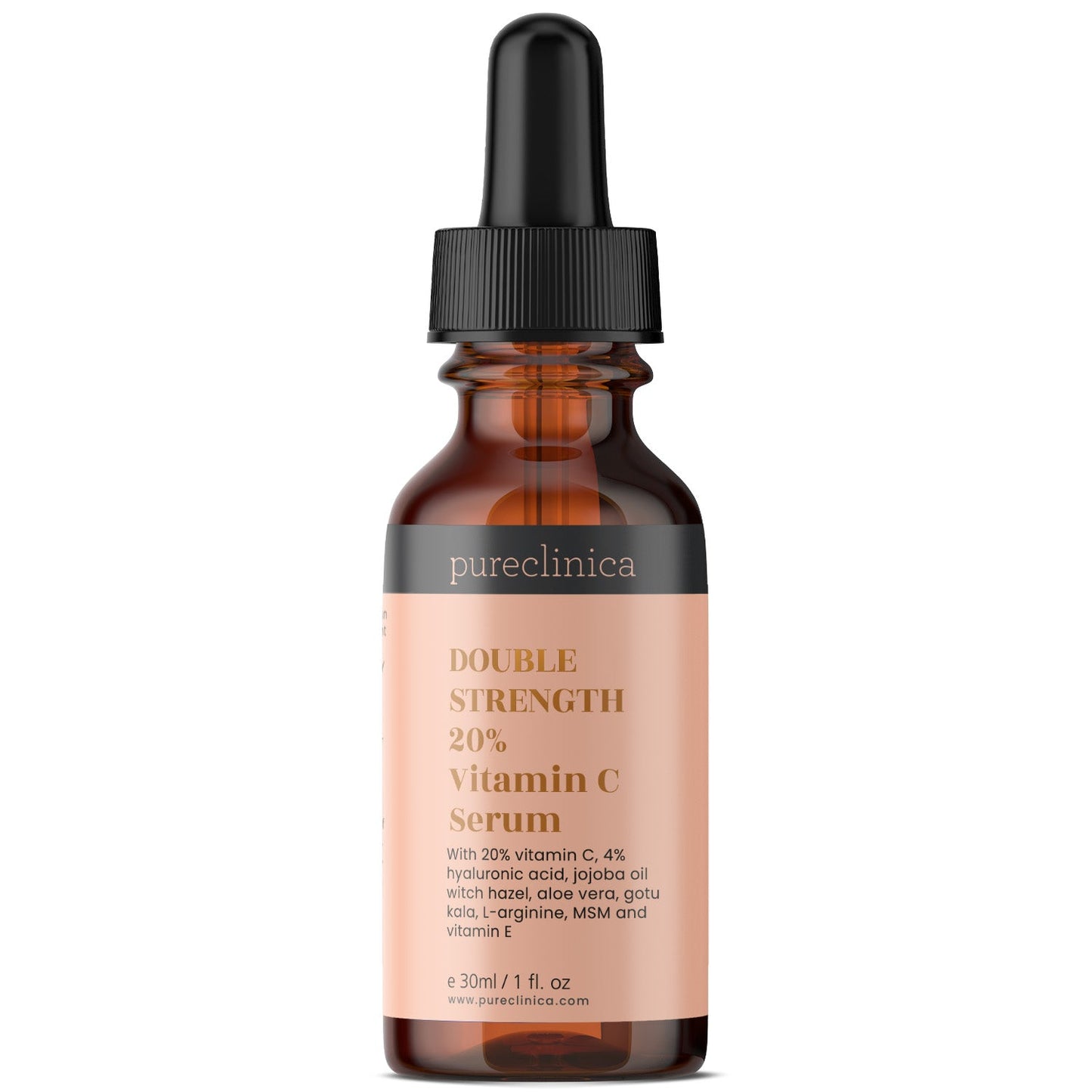 20% Vitamin C Serum (with HA, L-Arginine, Vitamin E, & Ferulic Acid) – 30ml / 1 fl oz