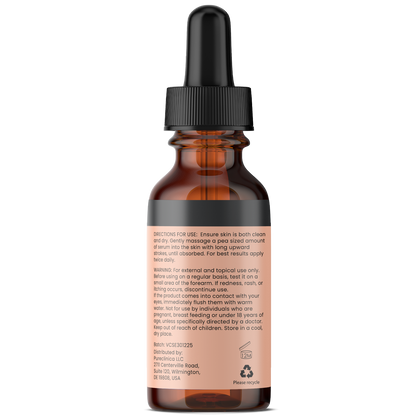 20% Vitamin C Serum (with HA, L-Arginine, Vitamin E, & Ferulic Acid) – 30ml / 1 fl oz