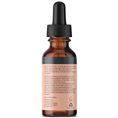 Triple Strength Hyaluronic Acid Serum - 6% hyaluronic acid with vitamins C & E, Resveratrol and CoQ10 - 30ml/1 fl oz