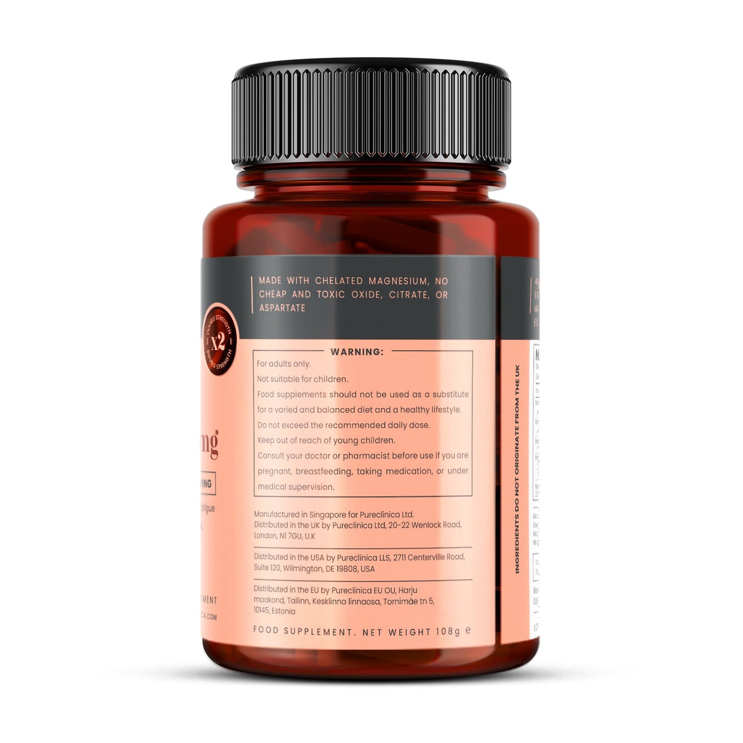 4Magnesium Sleep Complex 1500mg x 90 caplets