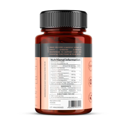 4Magnesium Sleep Complex 1500mg x 90 caplets