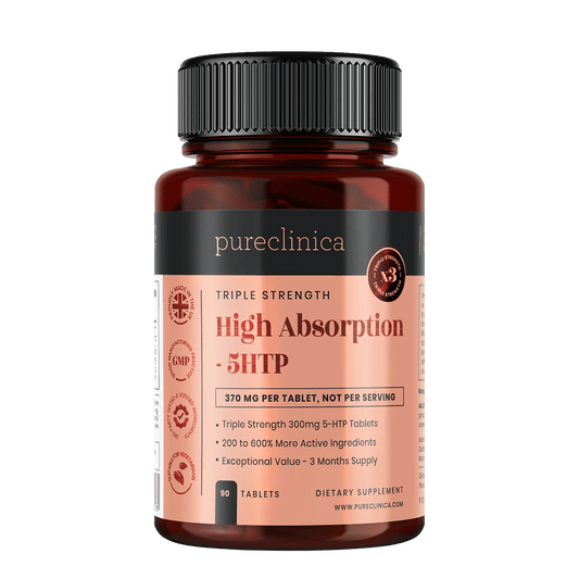 Triple Strength 5-HTP (300mg x 90 tablets) - High Absorption