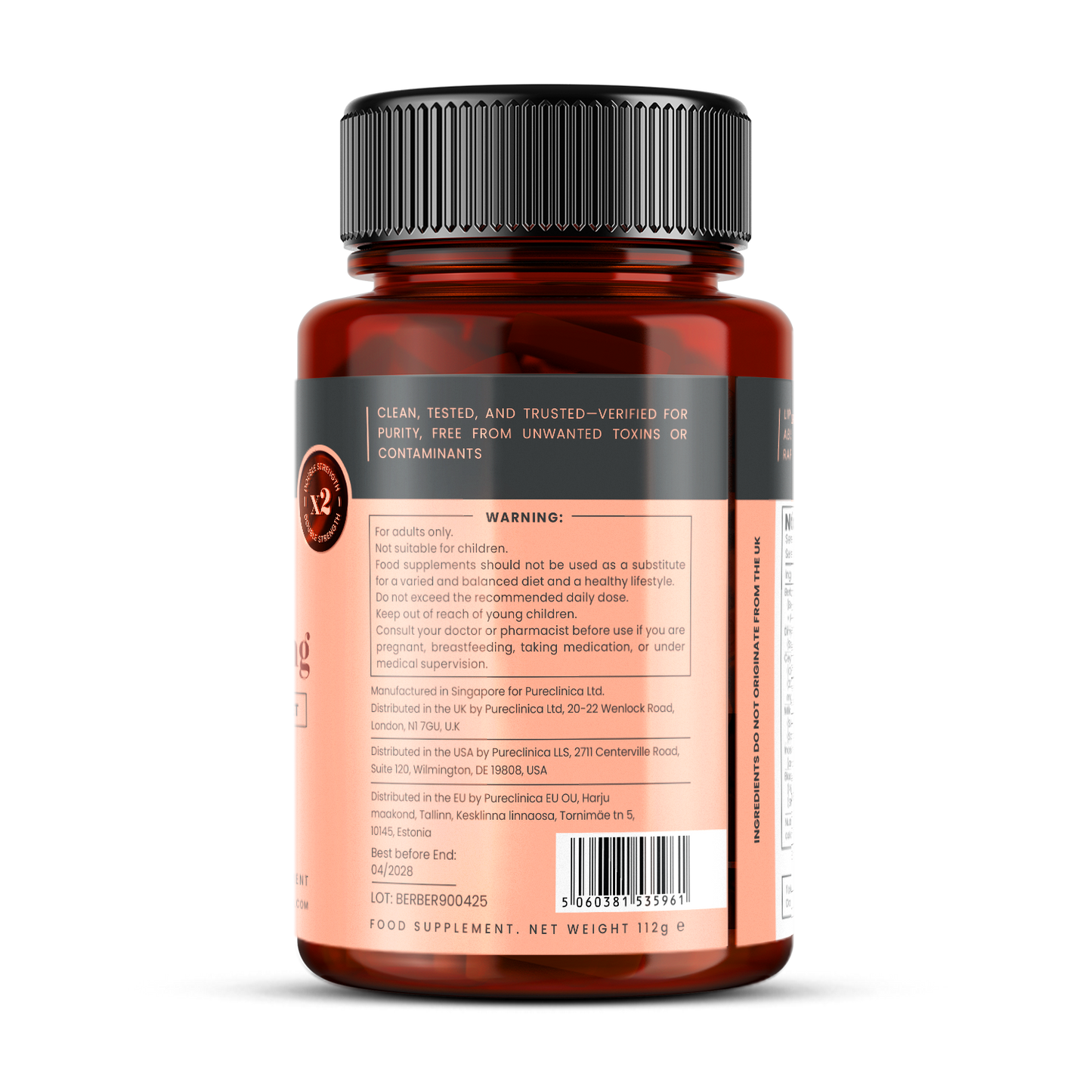 Berberine Phospholipids 700mg x 60 caplets