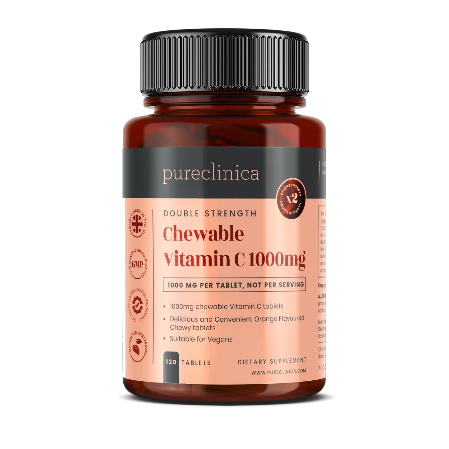 Chewable Vitamin C 1000 mg  x 120 tablets