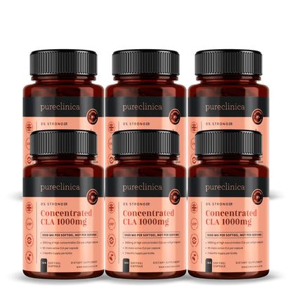 CLA (1000mg x 180 softgel capsules) - Concentrated CLA