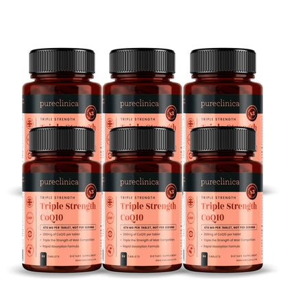 Coenzyme Q-10 300mg x 90 tablets - 3 month supply