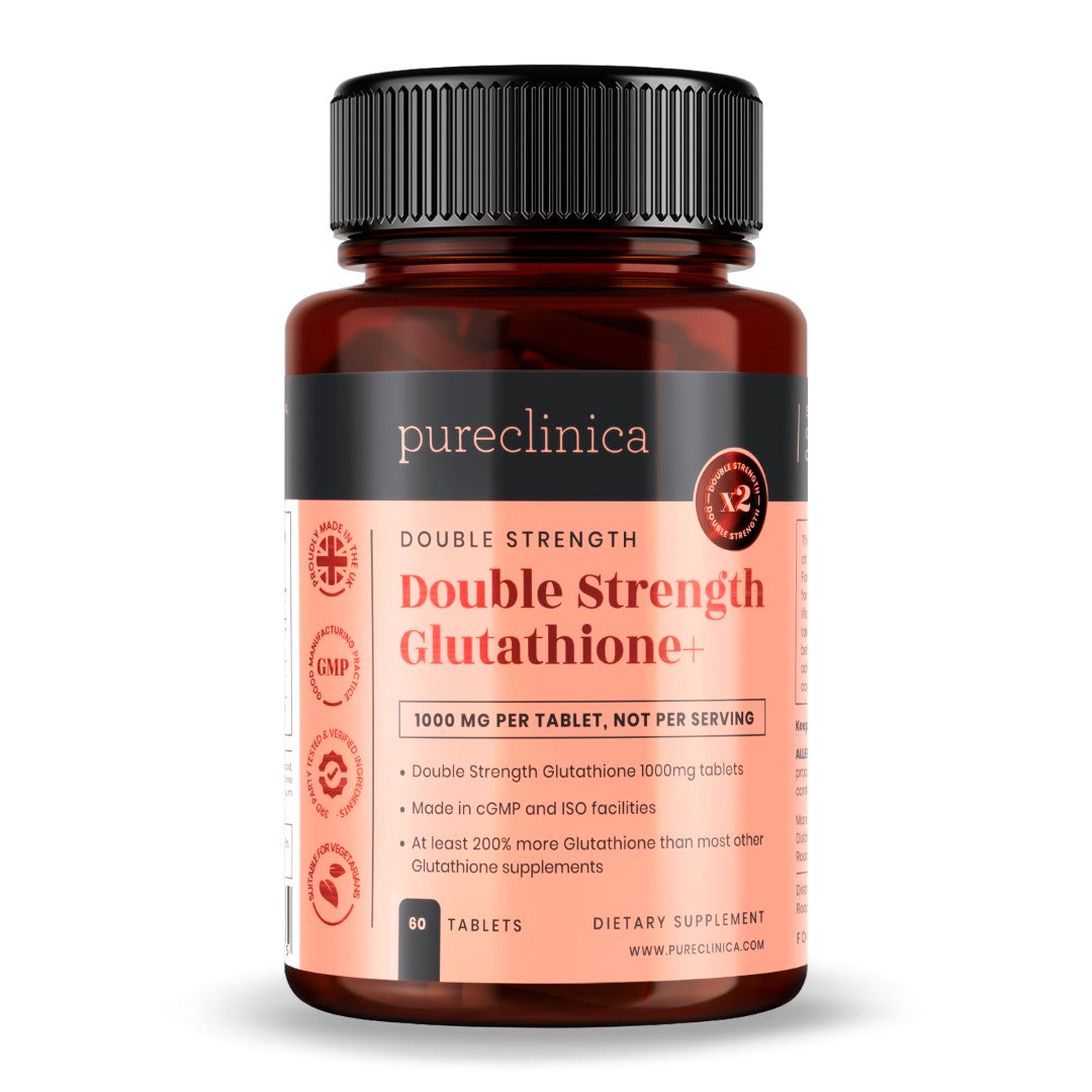 Double Strength Glutathione with ALA and Vit C - 1000mg x 60 tablets.