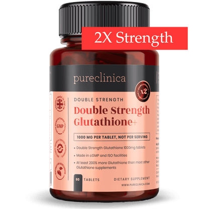 Double Strength Glutathione with ALA and Vit C - 1000mg x 60 tablets.