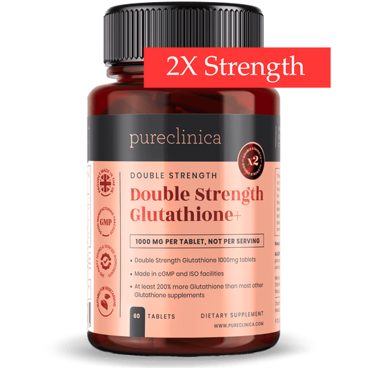 Double Strength Glutathione with ALA and Vit C - 1000mg x 60 tablets.