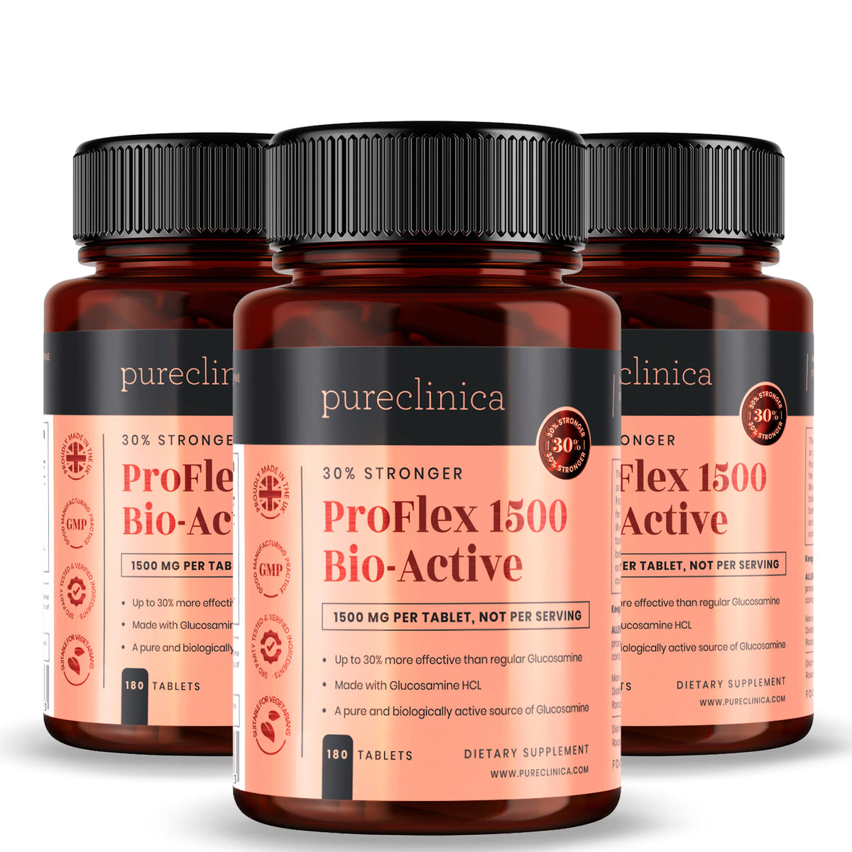ProFlex Glucosamine HCL 1500mg x 180 tablets | 6-month supply