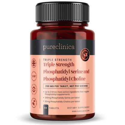 PhosphatidylSerine 350mg + PhosphatidylCholine 50mg - 350mg x 60 Tablets