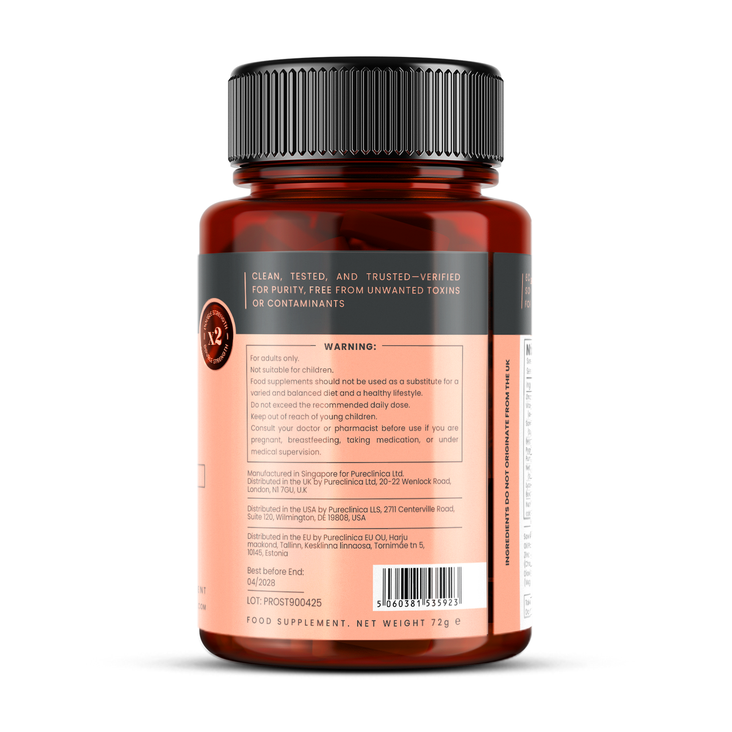 ProstaC  10,500mg Prostate Support  x 90 capsules