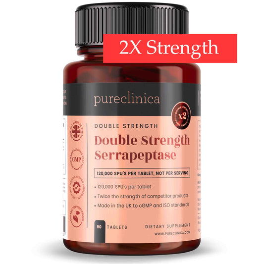 Serrapeptase 120,000 SPUs x 90 tablets