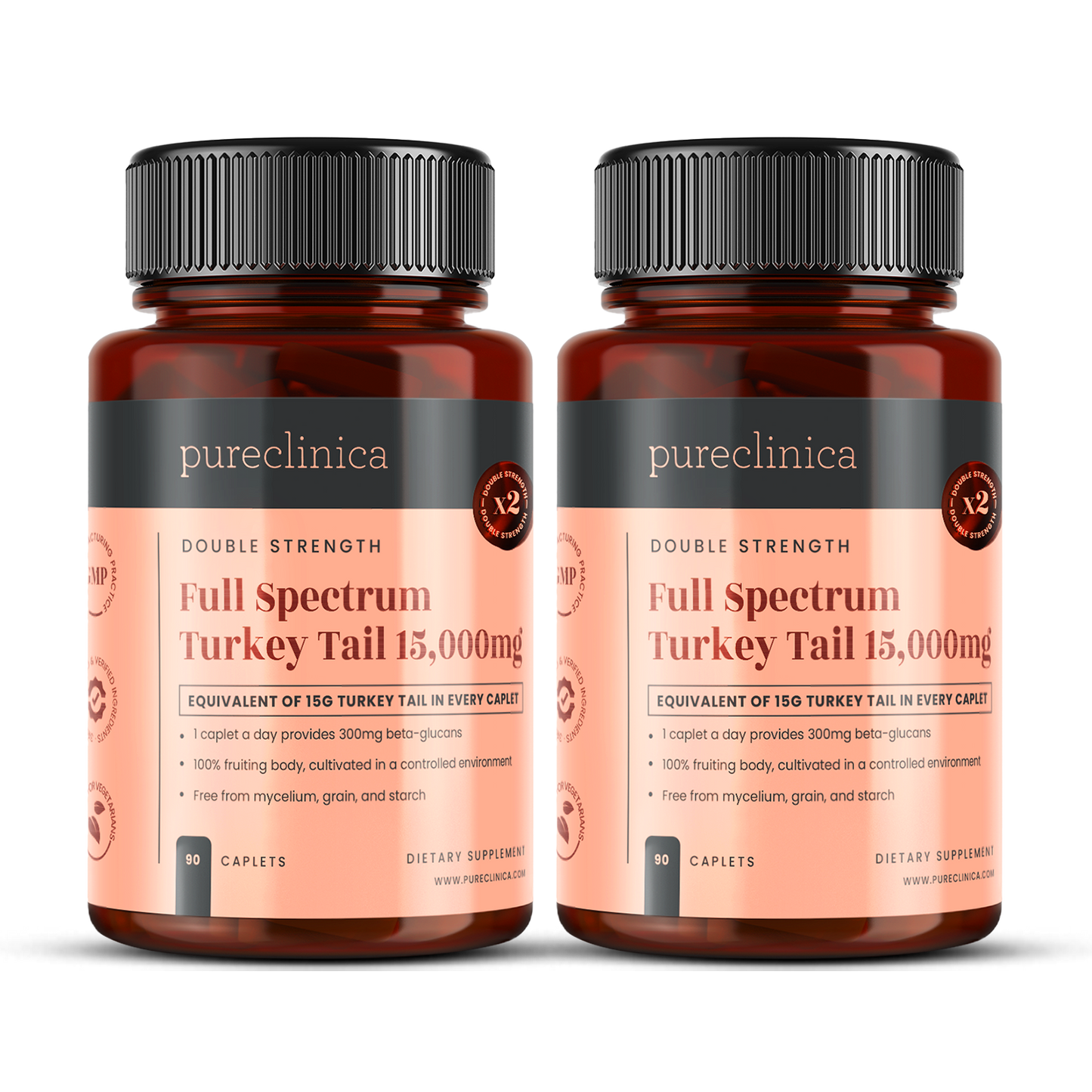 Turkey T Mushroom, 15,000mg Full Spectrum