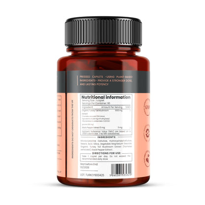 Turkey T Mushroom, 15,000mg Full Spectrum