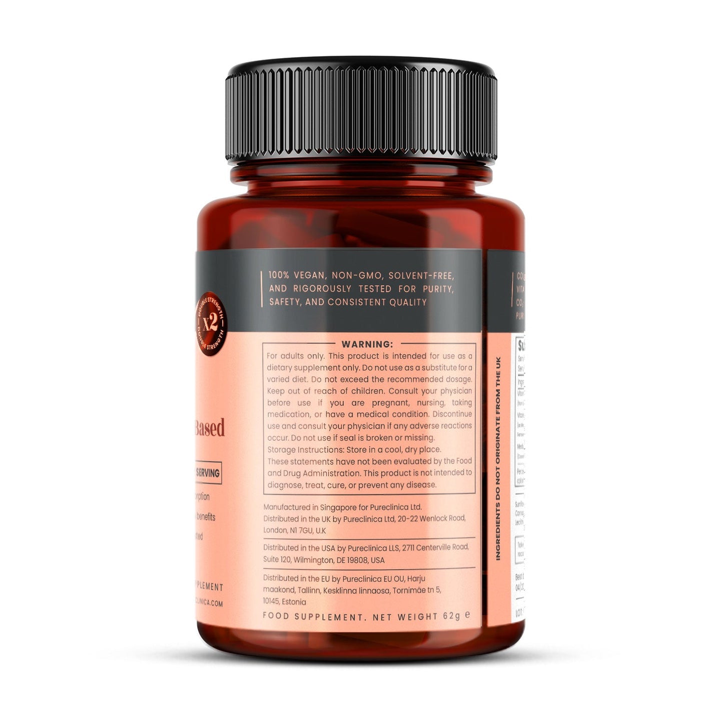 Vitamin D3 + K2 (5,000IU + 200mcg)